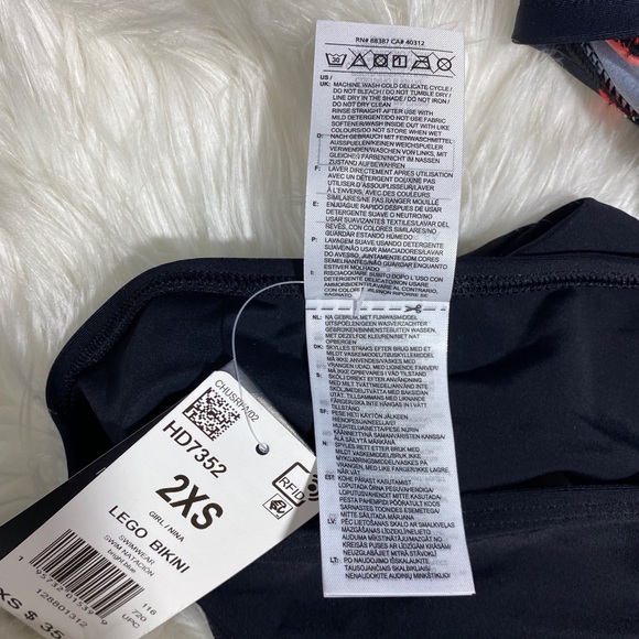 ADIDAS X CLASSIC LEGO® GIRL’S BIKINI NWT - Picture 11 of 11